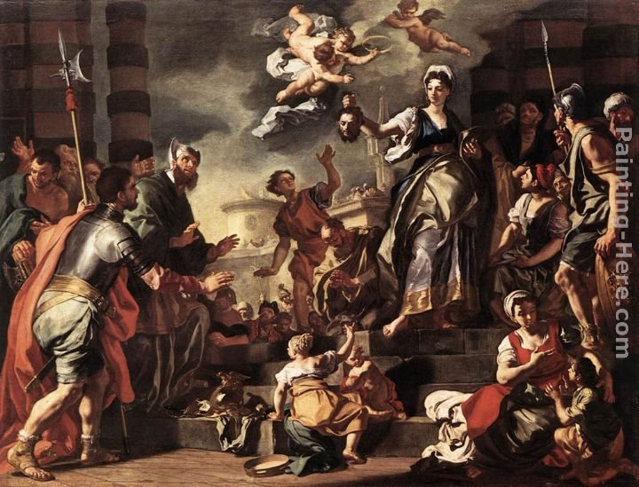 Francesco Solimena Judith with the Head of Holofernes